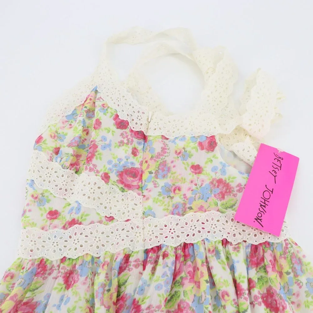 SOLD - NWT Betsey Johnson Floral Mini Dress - Picture 7 of 14